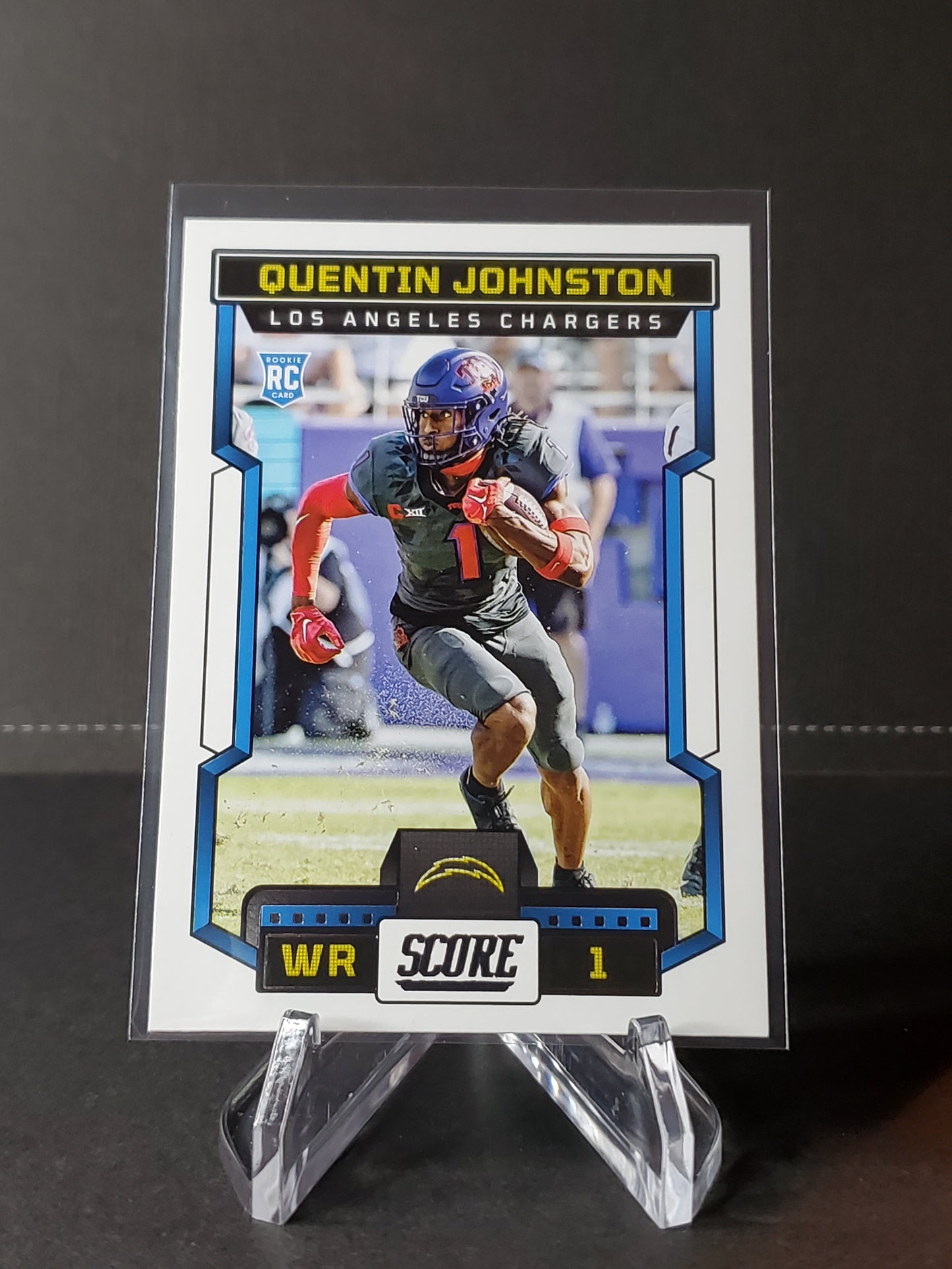 Quentin Johnston 2023 Panini Score Football RC #345