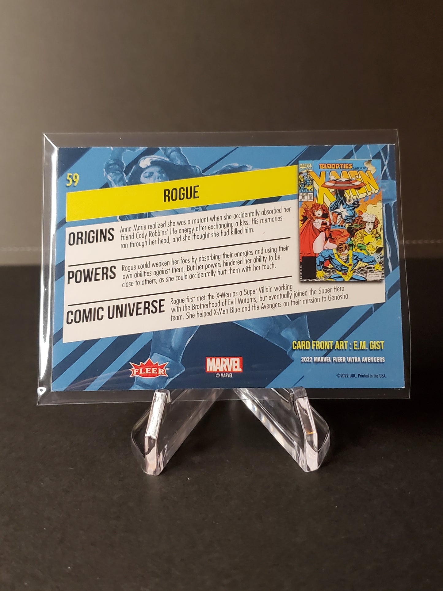 Rogue 2022 Fleer Ultra Avengers #59