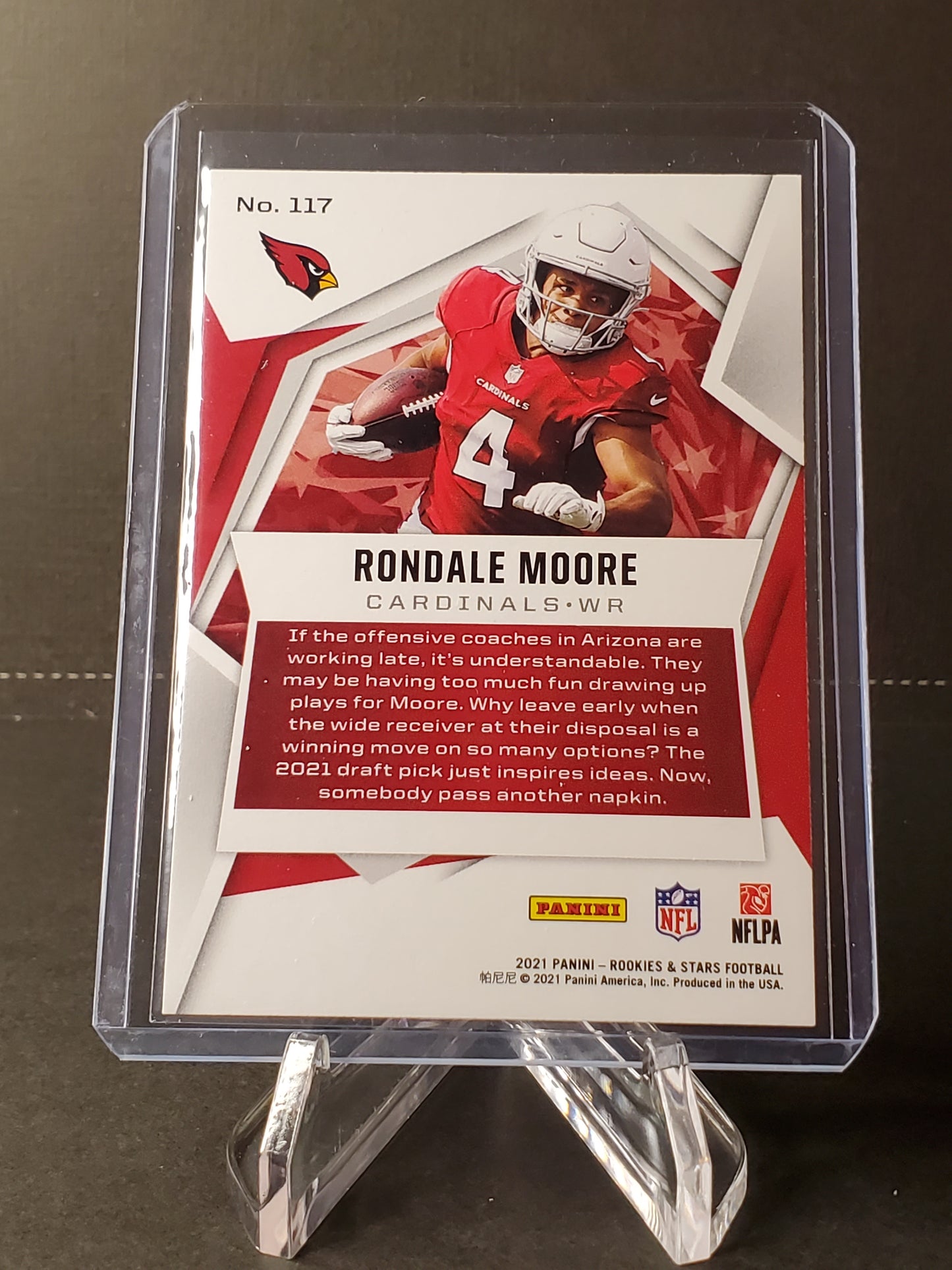Rondale Moore 2021 Panini Rookies and Stars RC #117