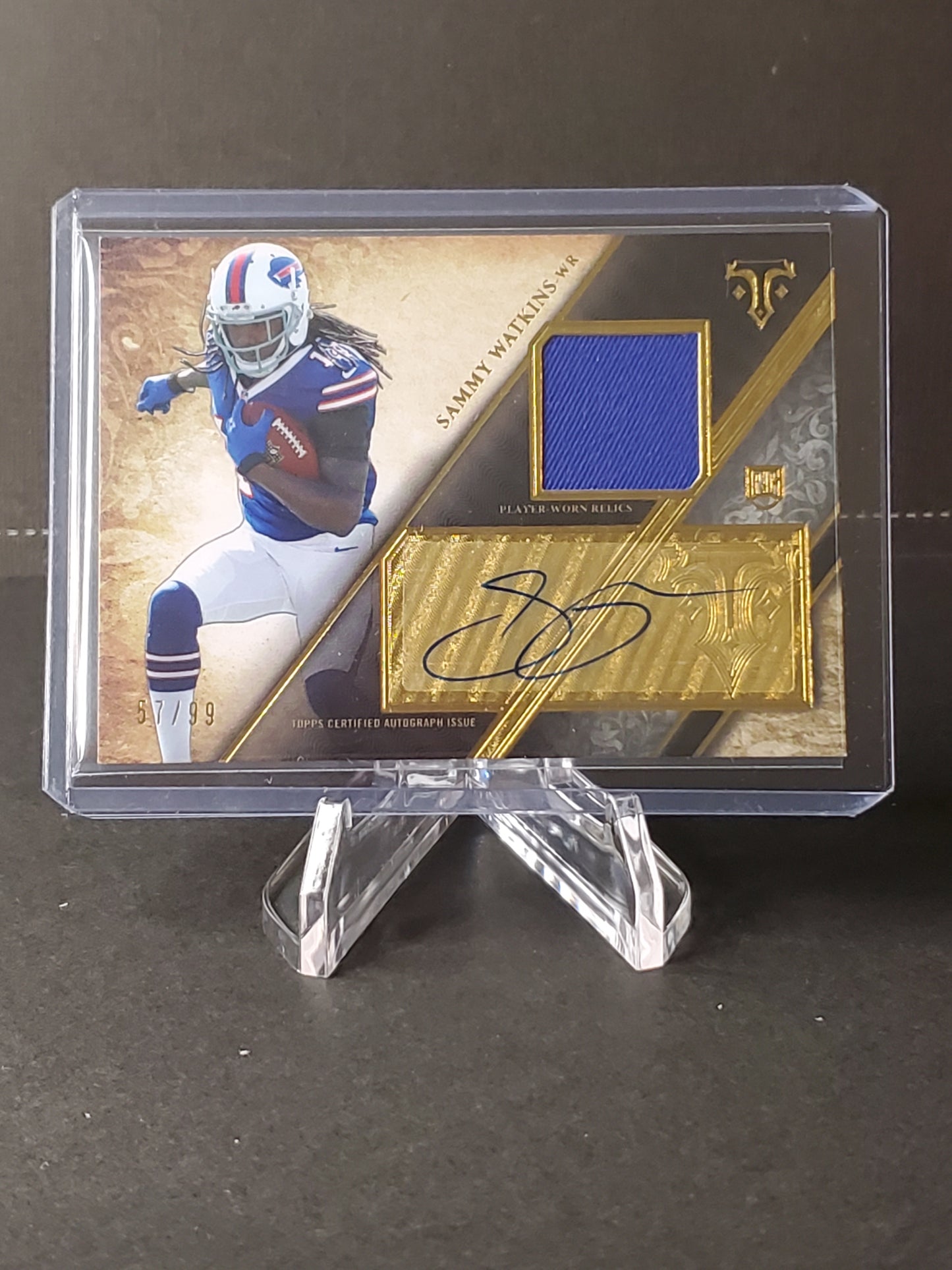 Sammy Watkins 2014 Topps Triple Threads RPA Patch RC AUTO /99 #TTRAR-7