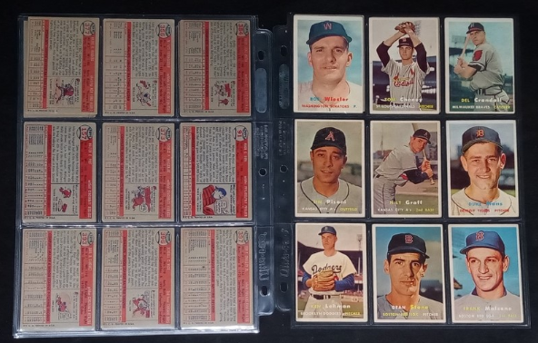 1957 Topps Baseball - Lot of 29 - Great Set!!