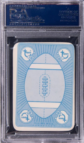 1971 Terry Bradshaw Rookie Card - Topps Game Cards #43 - PSA 5