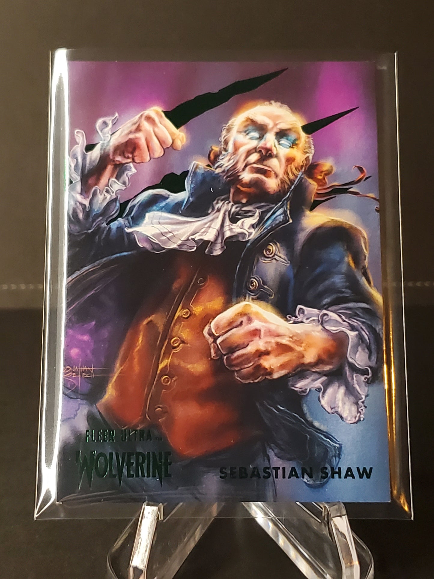 Sebastian Shaw 2023 Fleer Ultra Wolverine Green #92