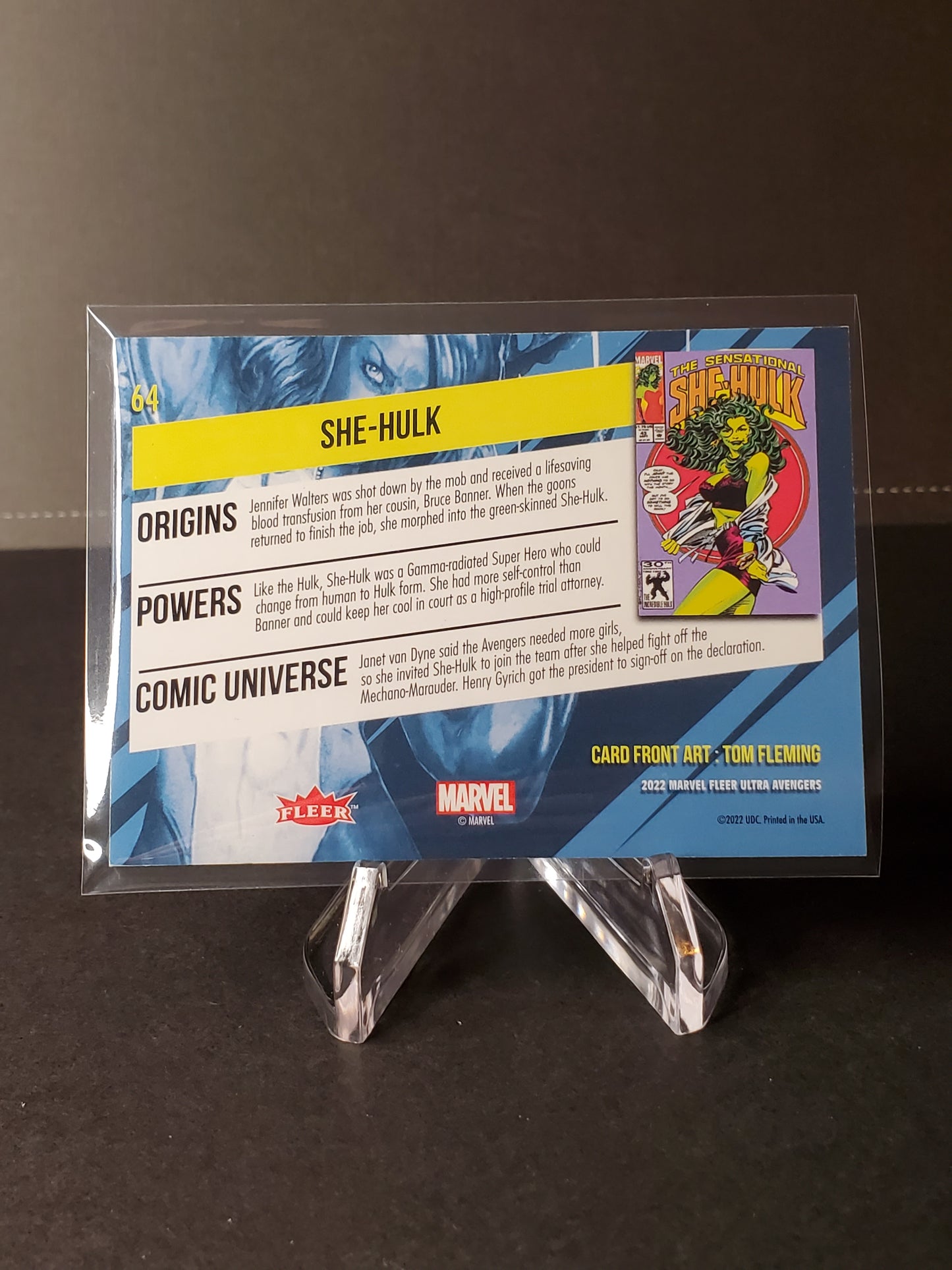 She-Hulk 2022 Fleer Ultra Avengers #64