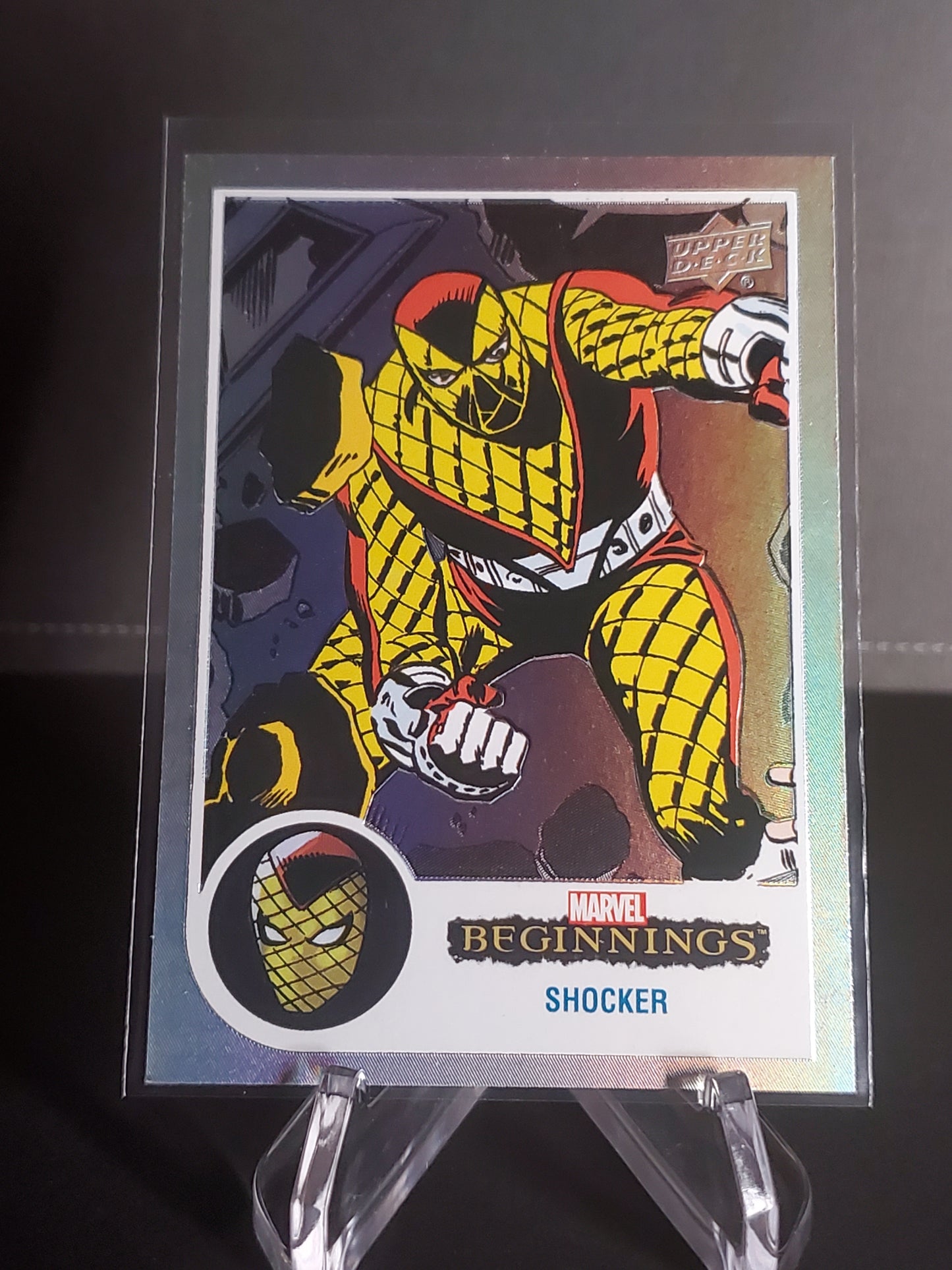 Shocker 2022 UD Marvel Beginnings Volume 2 Series 1 Flipped FX #FFX73