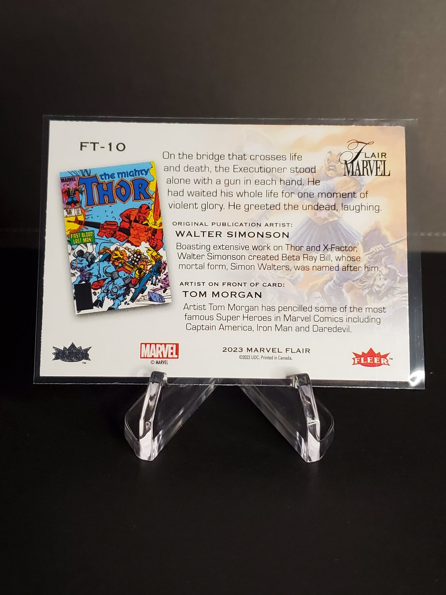 Skurge 2024 Marvel Flair Flairium Level 1 #FT-10