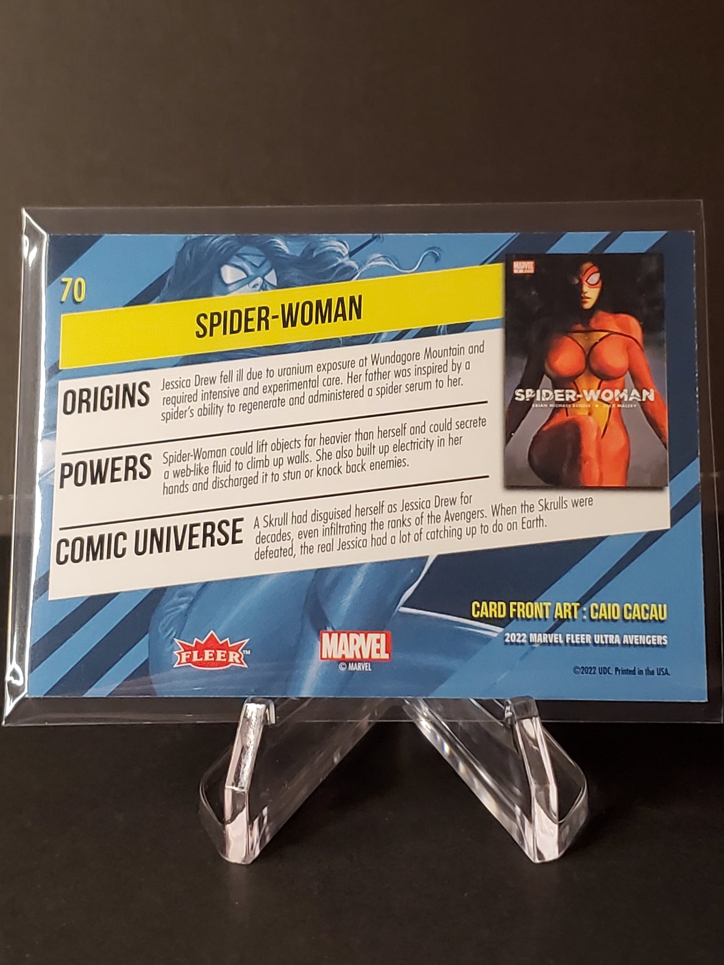 Spider-Woman 2022 Fleer Ultra Avengers #70