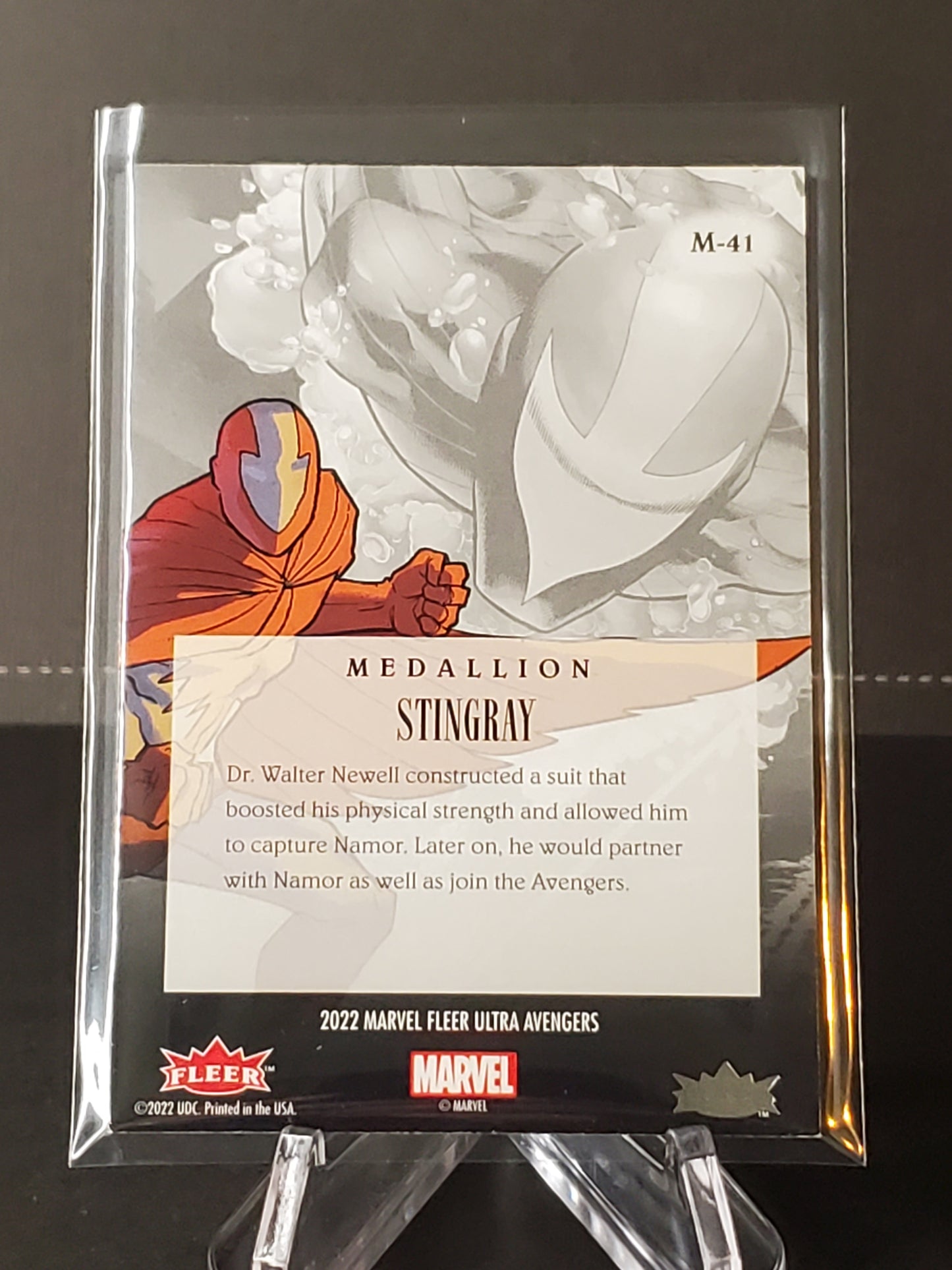 Stingray 2022 Fleer Ultra Avengers Medallion #M-41