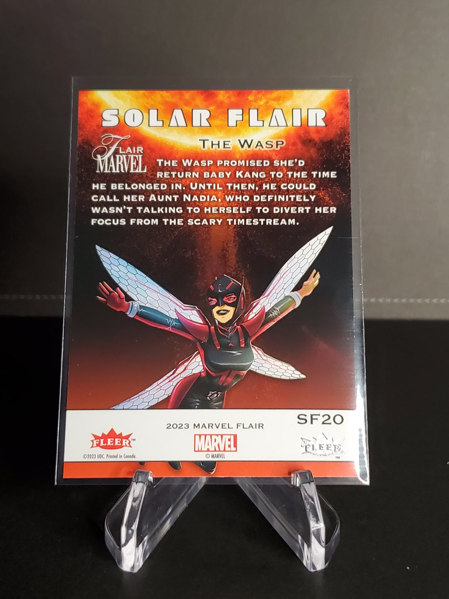 The Wasp 2024 Marvel Flair Solar Flair #SF20