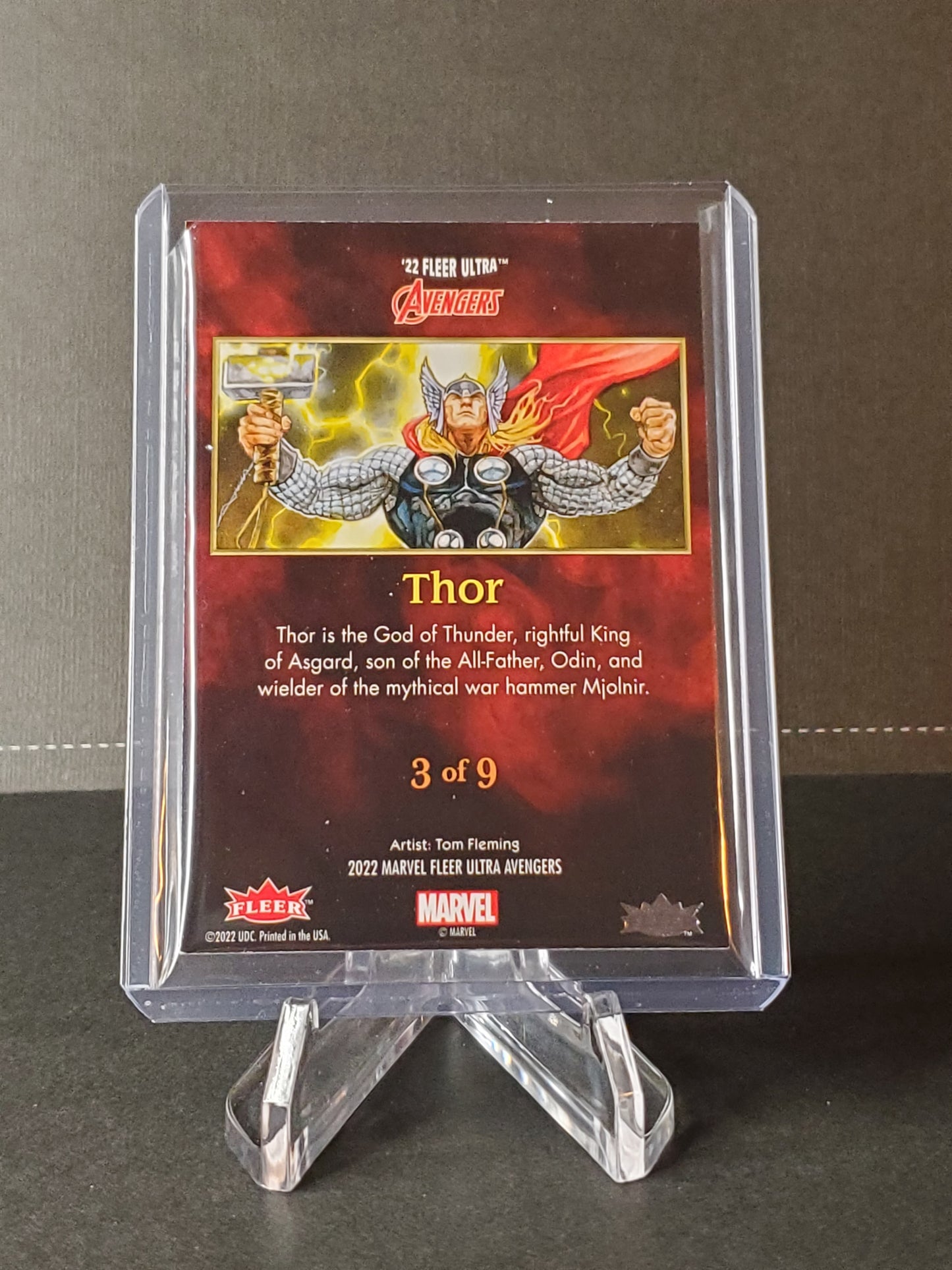 Thor 2022 Fleer Ultra Avengers 3x3 #3