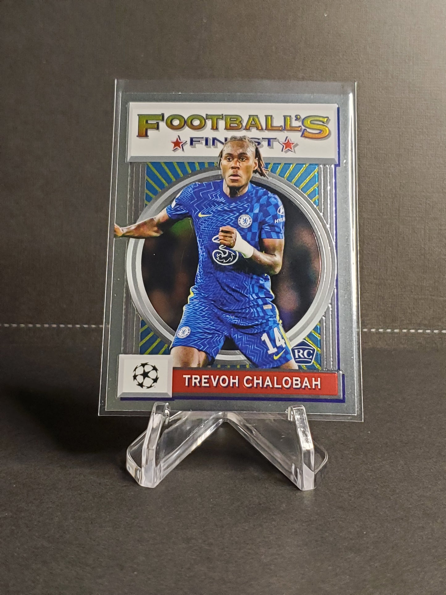 Trevor Chalobah 2021-2022 Topps Finest Flashbacks UEFA Soccer RC #109