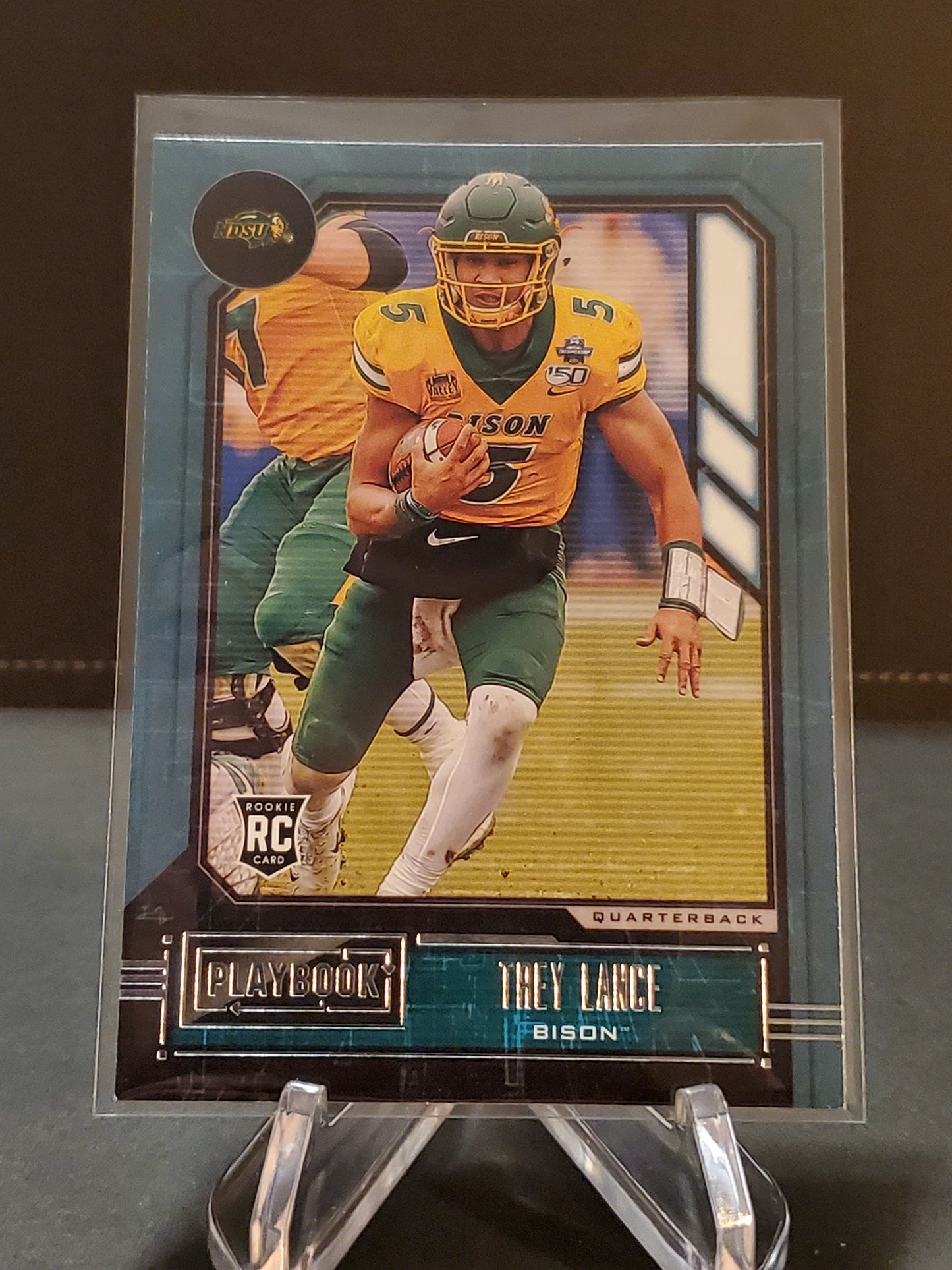 Trey Lance 2021 Panini Chronicles Playbook Draft Picks RC #334