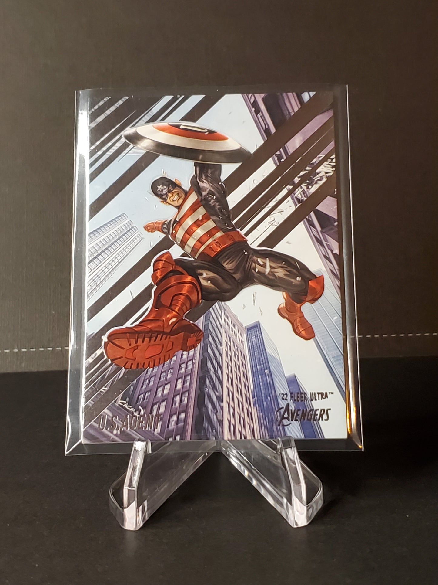 U.S. Agent 2022 Fleer Ultra Avengers #81