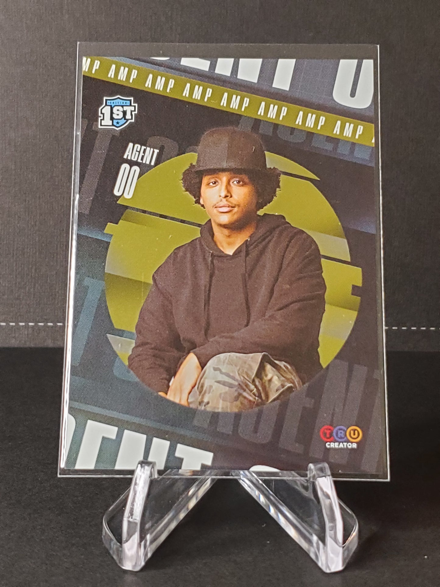 Agent 00 2021 TruCreator 1ST AMP Holo #SPL-A00, #'d /100