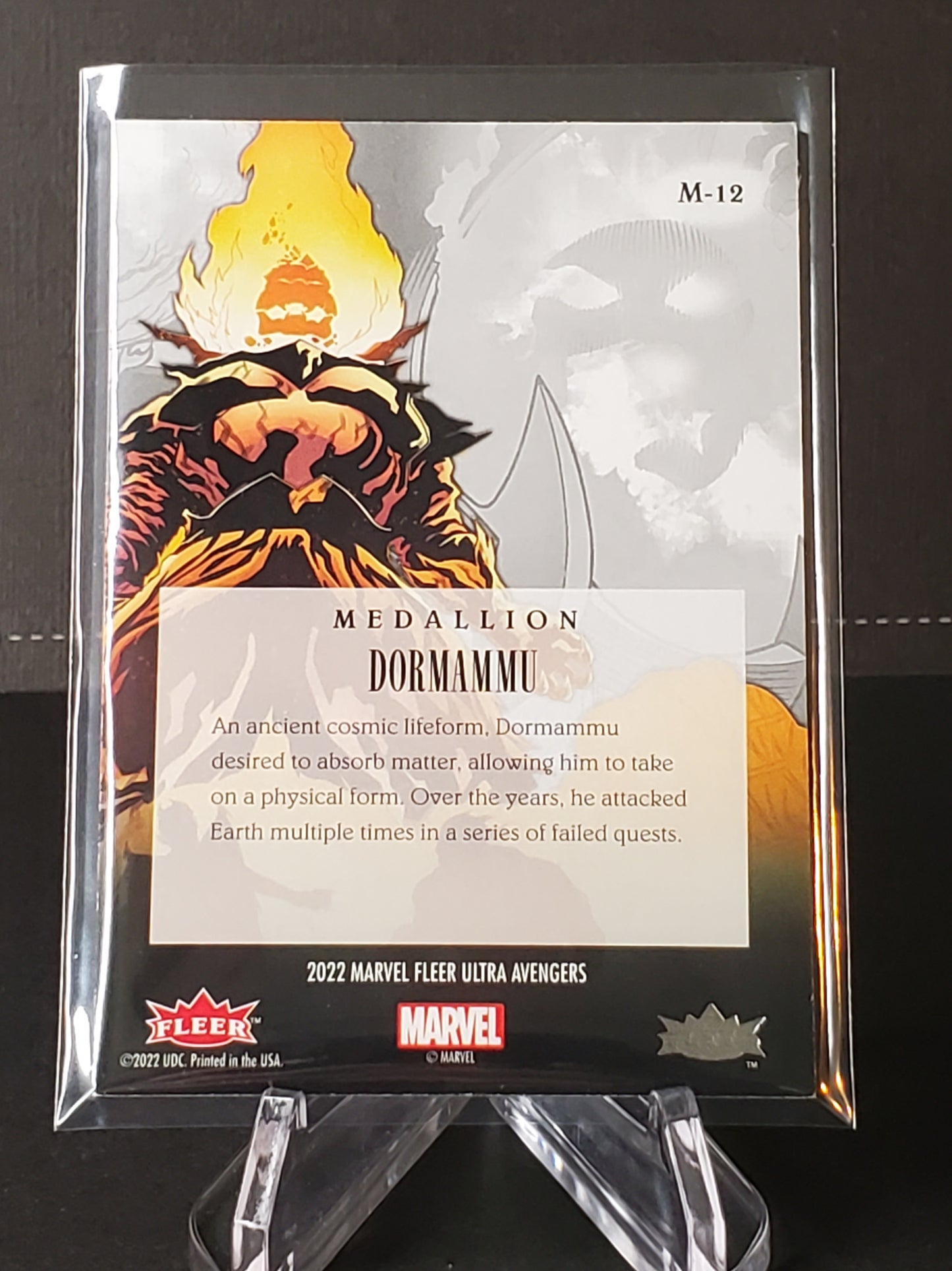Dormammu 2022 Fleer Ultra Avengers Medallion #M-12