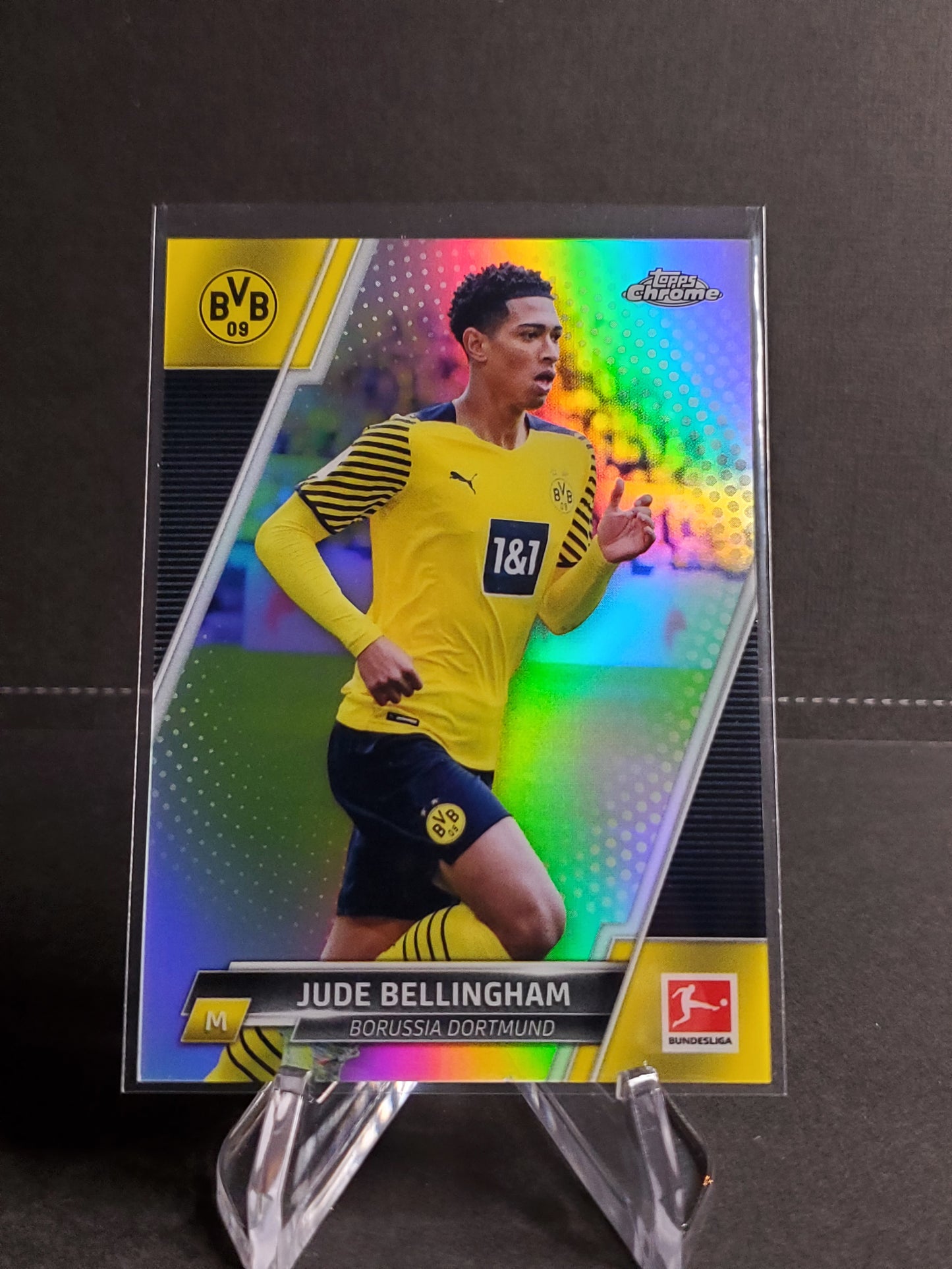 Jude Bellingham 2021-2022 Topps Chrome Bundesliga Refractor #31