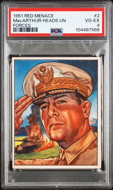 1951 Red Menace - MacArthur Heads UN Forces #2 PSA 4