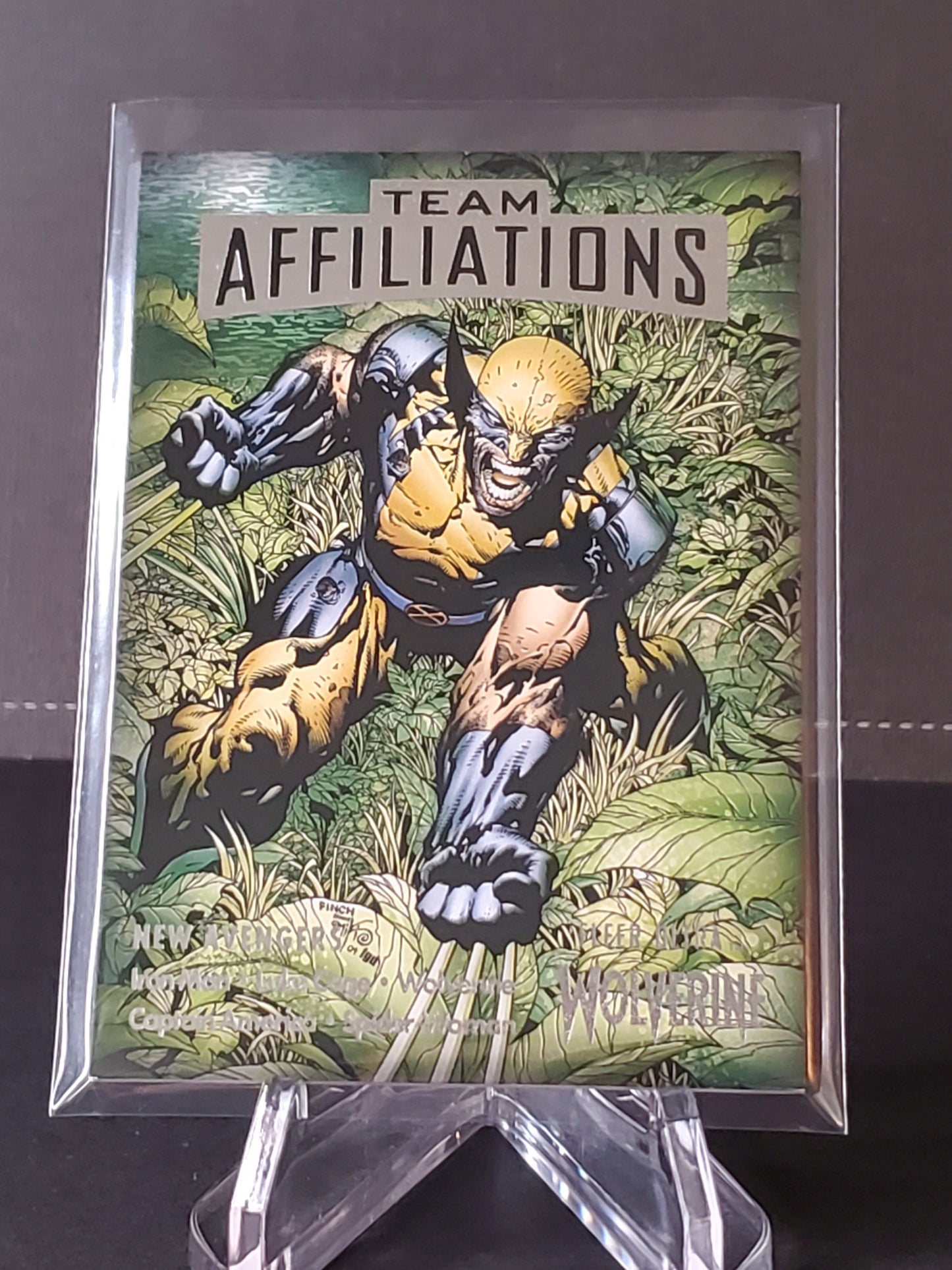 New Avengers 2023 Fleer Ultra Wolverine Team Affiliations #TA-5