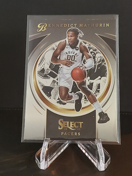 Benedict Mathurin 2022 Panini Select Certified #6