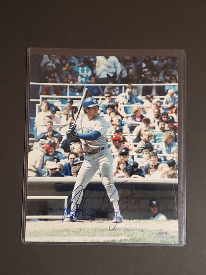 Pete Incaviglia Signed Rangers 8X10 Photo