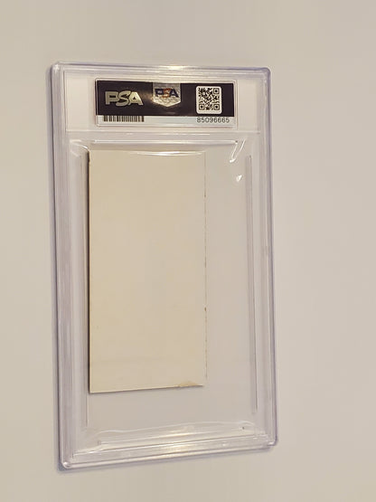 Y.A. Tittle Signed Cut AUTO (PSA)