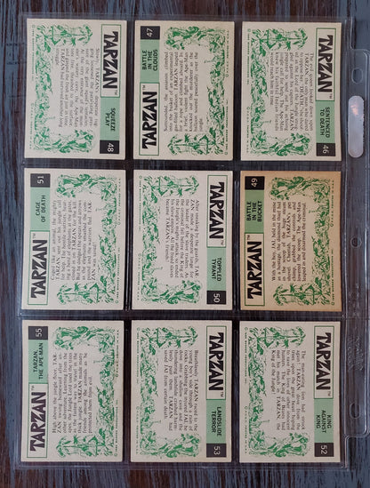 1966 Philadelphia Tarzan SET (63/64) - missing #54 EX Condition!!