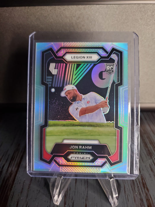 2024 Panini Prizm Liv Golf Jon Rahm Silver Prizm Variation #22 RC Rookie