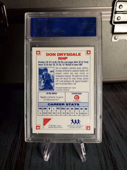 1993 Nabisco All-Star AUTO Don Drysdale Autograph Signed PSA DNA Authentic