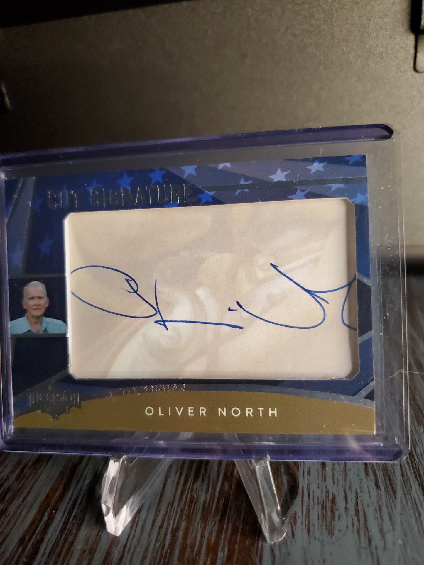 2024 Decision Political - Oliver North - Cut Auto Signature Authentic