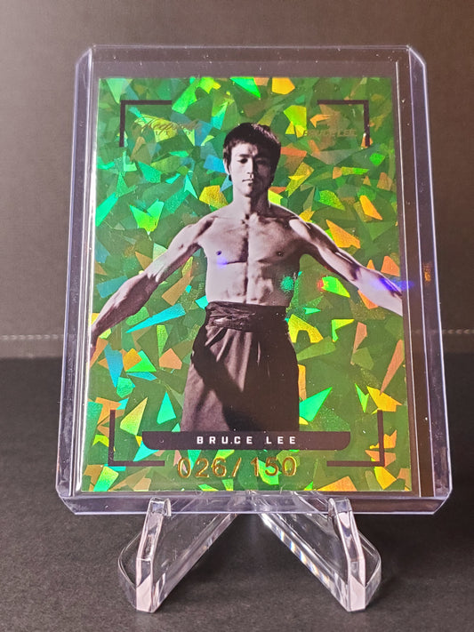 Bruce Lee 2024 Keepsake Bruce Lee 50th Anniversary Edition Green Cracked Ice /150 - #9