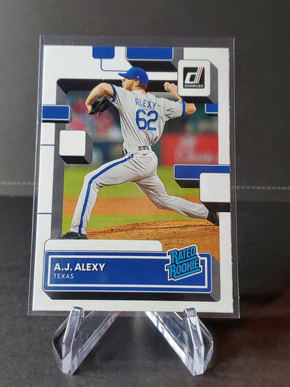 A.J. Alexy 2022 Panini Donruss Baseball Rated Rookie #61