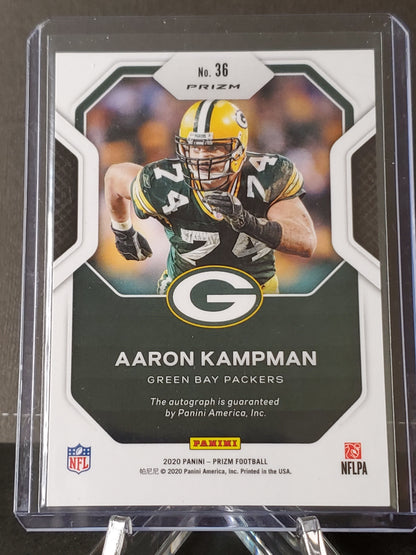 Aaron Kampman 2020 Panini Prizm Sensational Signatures AUTO #36