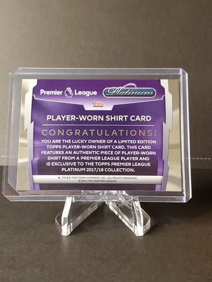 Aaron Ramsey 2016 Topps Premier League Platinum Jersey Relic