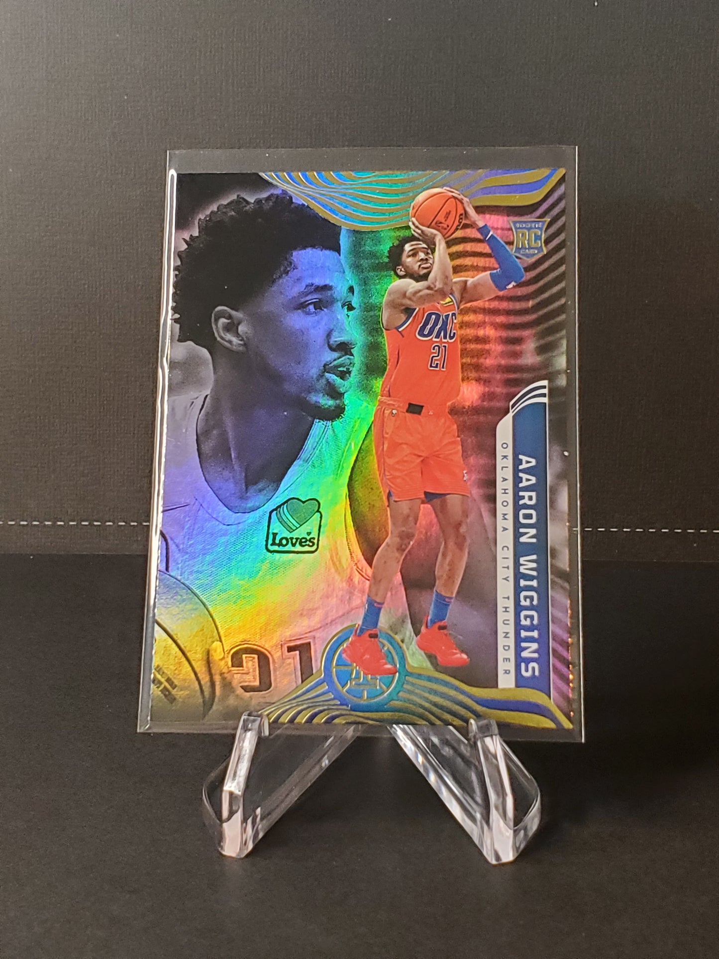 Aaron Wiggins 2021-2022 Panini Illusions Basketball RC #197