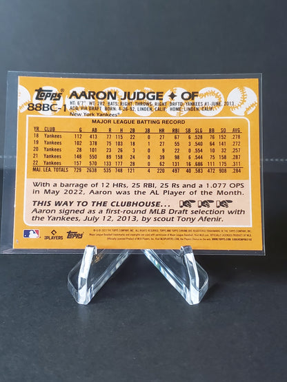 Aaron Judge 2022 Topps Chrome 35th Anniversary #88BC-1