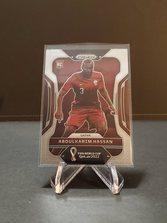 Abdulkarim Hassan 2022 Panini Prizm World Cup Qatar RC #184