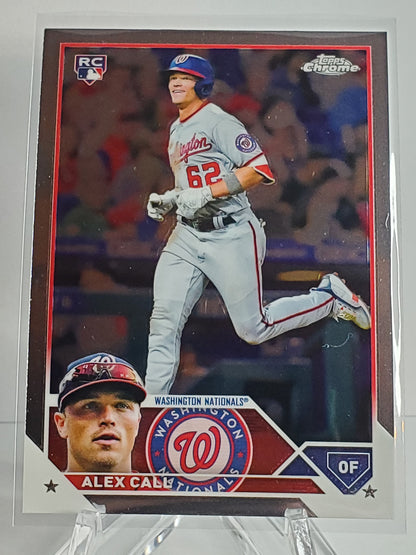 Alex Call 2023 Topps Chrome RC #187