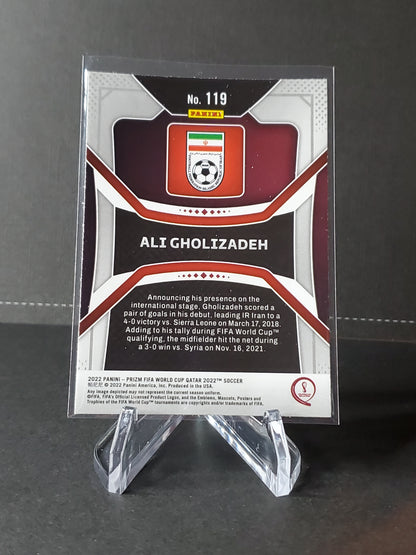 Ali Gholizadeh 2022 Panini Prizm World Cup Qatar RC #119