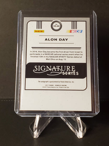 Alon Day 2017 Donruss Racing Signature Series AUTO #SS-AD