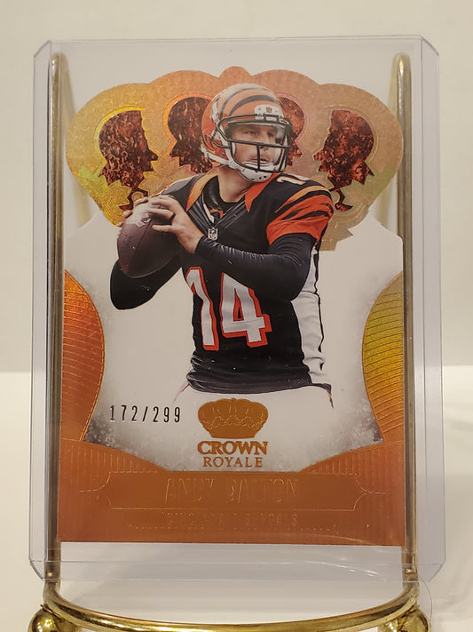 Andy Dalton - 2013 Crown Royale Gold #'d 172/299