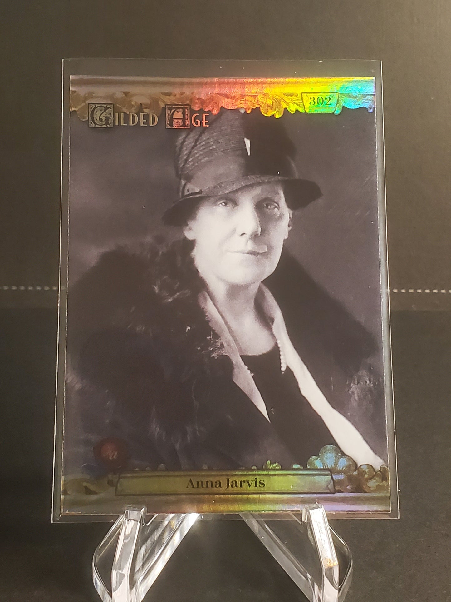 Anna Jarvis 2022 Gilded Age Historic Autographs Foil 1 of 149