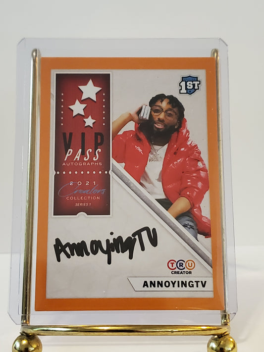 AnnoyingTV 2021 TruCreator VIP Pass AUTO #317