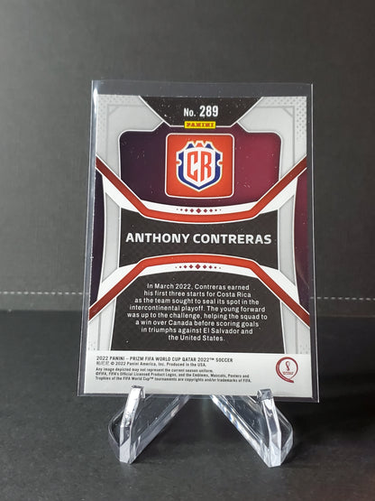 Anthony Contreras 2022 Panini Prizm World Cup Qatar RC #289