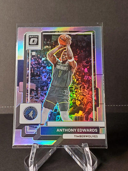 Anthony Edwards 2022 Panini Chronicles Silver Prizm #45