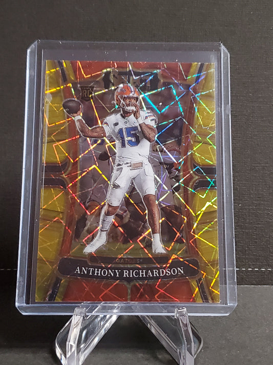 Anthony Richardson 2023 Panini Select Draft Picks Gold Lazer RC #4