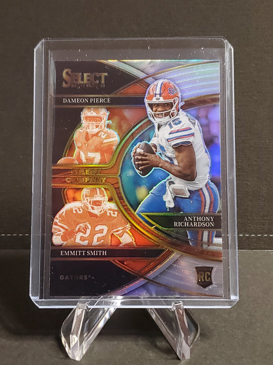 Anthony Richardson/Dameon Pierce/Emmitt Smith 2023 Panini Select Draft Picks Select Company RC #SC-FG