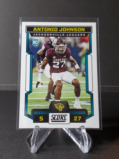 Antonio Johnson 2023 Panini Score Football RC #388