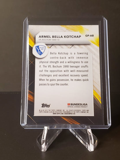 Armel Bella Kotchap 2021-2022 Topps Stadium Club Chrome Golden Promises RC Refractor #GP-AB