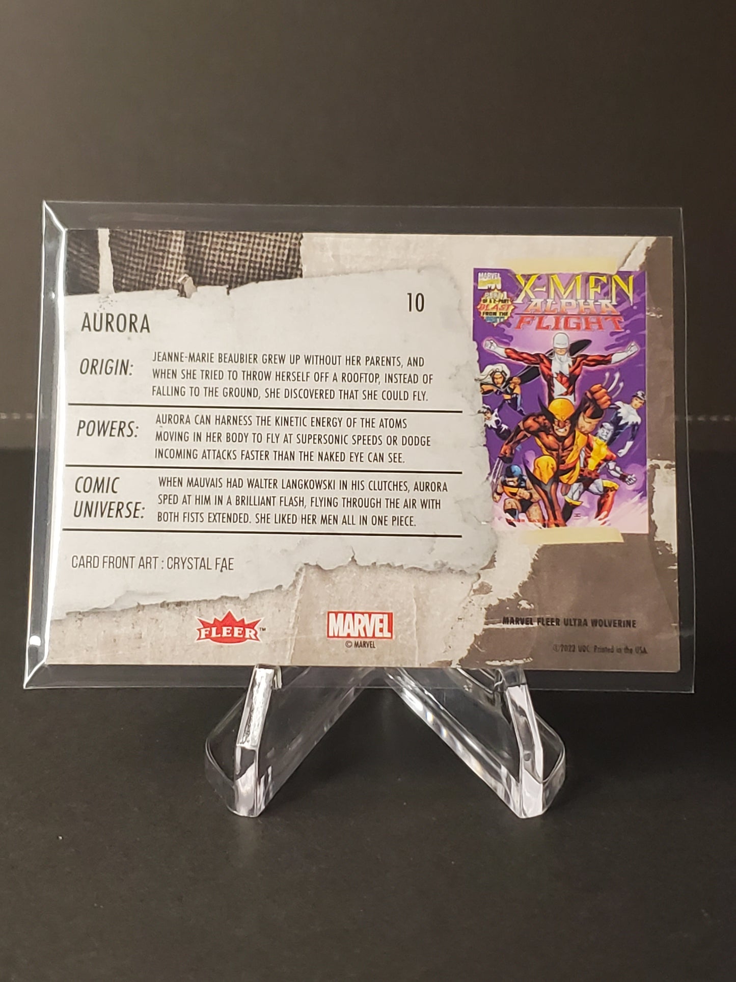 Aurora 2023 Fleer Ultra Wolverine #10