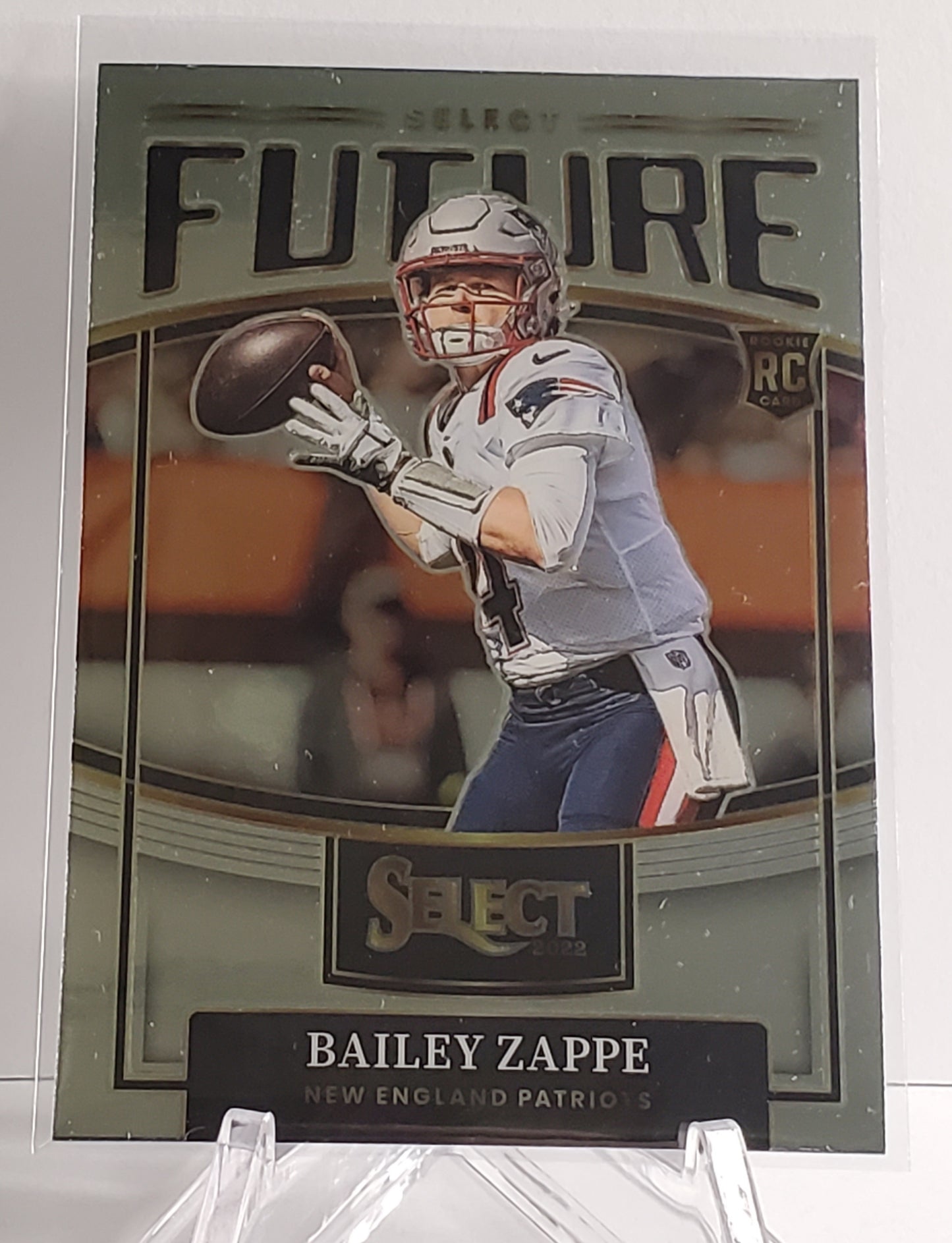 Bailey Zappe 2022 Panini Select Future RC #SF-4